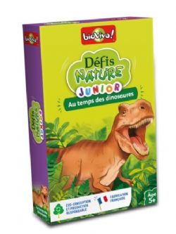 JEU DÉFIS NATURE JUNIOR - AU TEMPS DES DINOSAURES